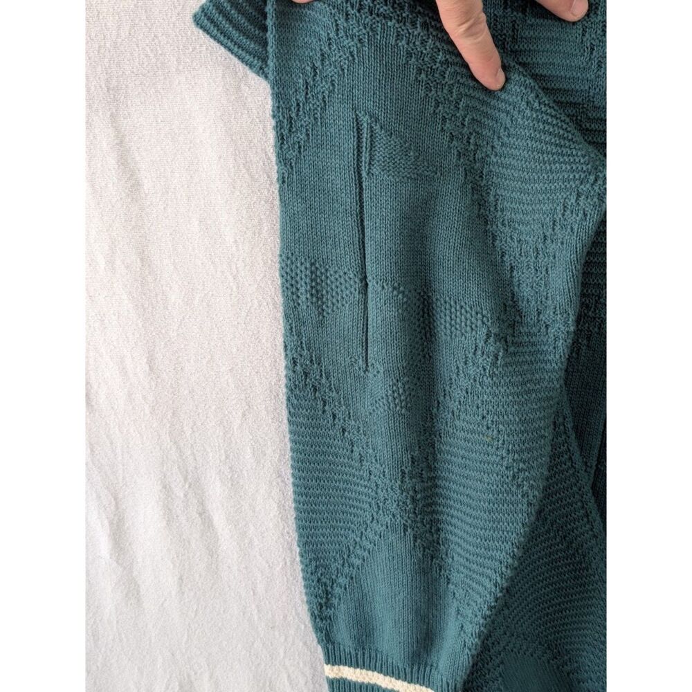 Vintage Expressions Golf Themed Knit Cotton Sweater Men's Size Large - Picture 12 of 14
